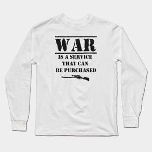 WAR Long Sleeve T-Shirt